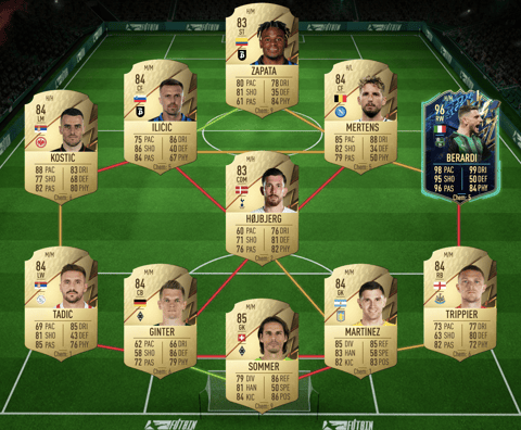 Shapeshifters Guerreiro SBC Team 2