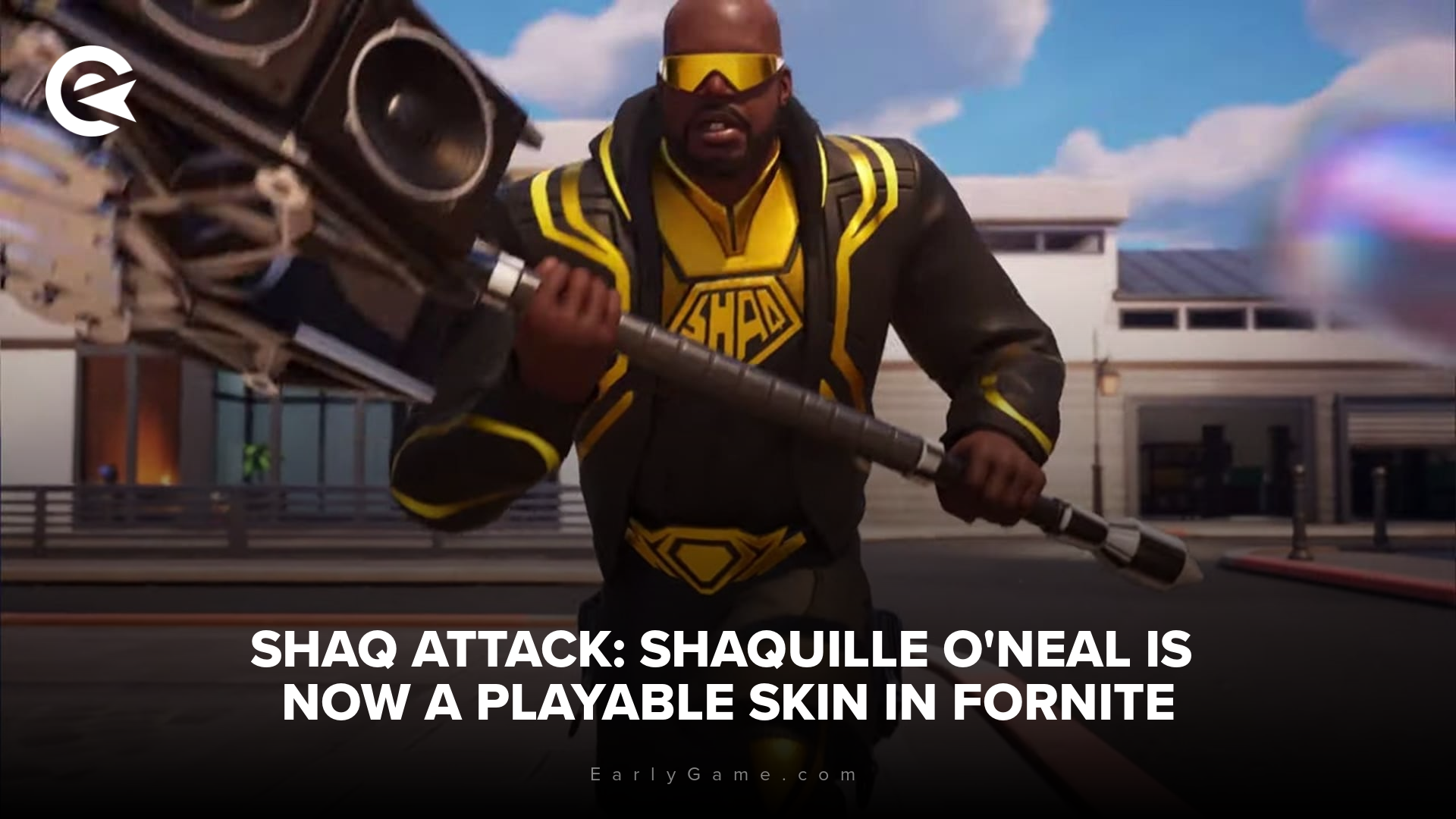 Shaqf Attack Shaquille Oneal in Fortnite