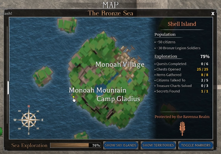 Shell Island Secret Location