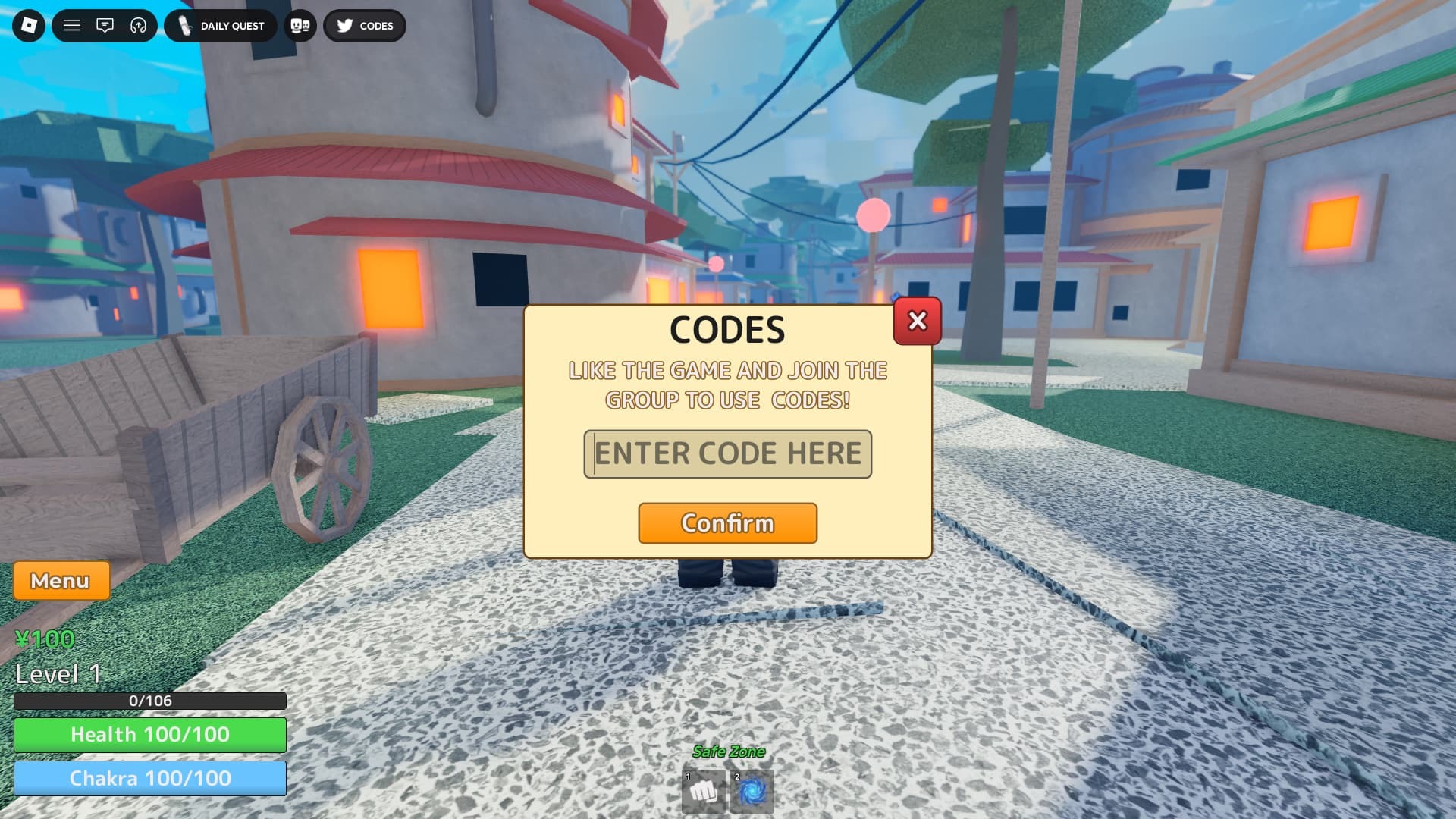 Shinobi Way How To Redeem Codes 2