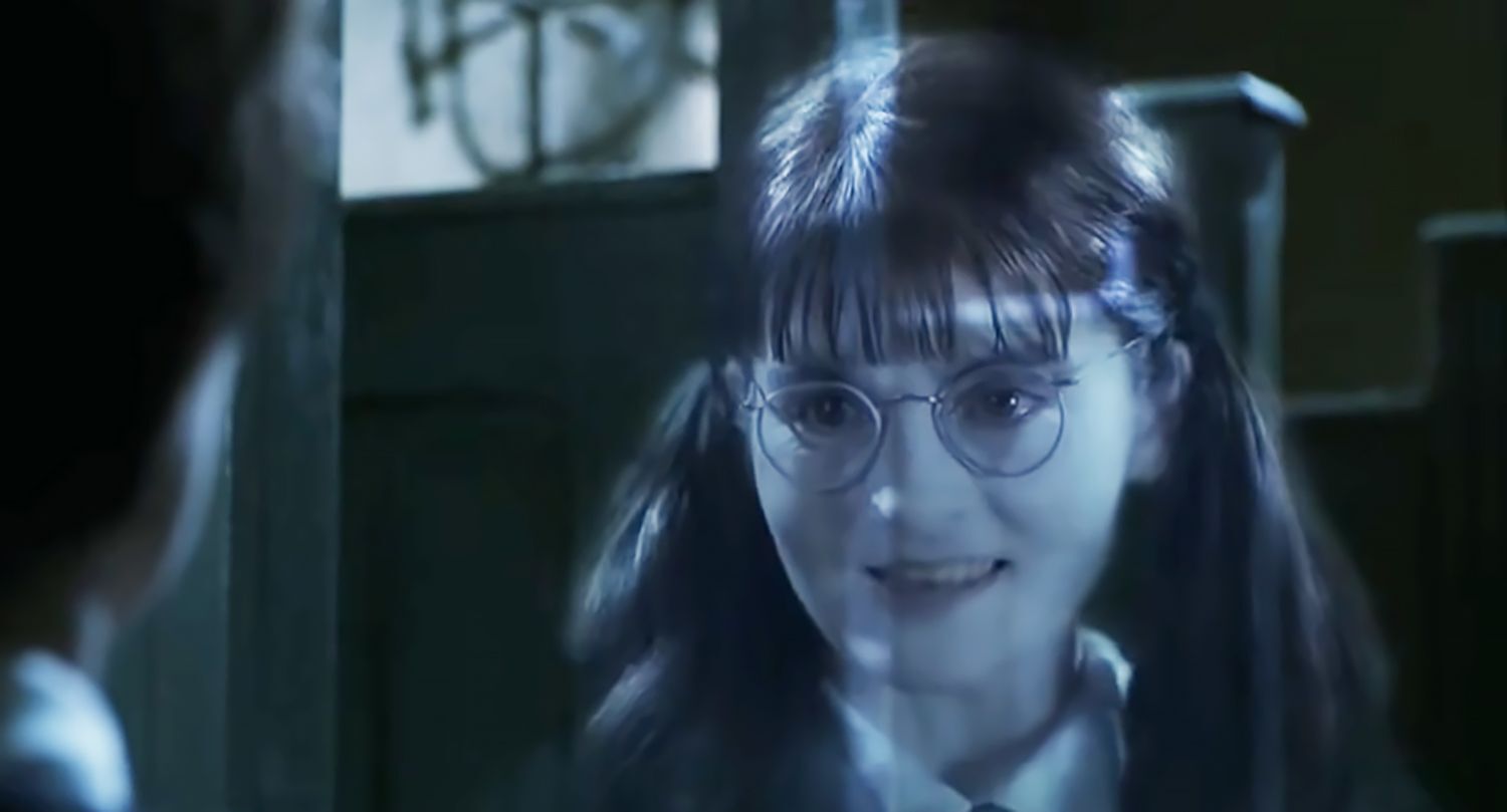 Shirley Henderson in Harry Potter