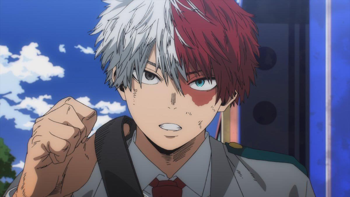 Shoto Todoroki from My Hero Academia
