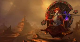 Shurima Desert Zilean lol skin