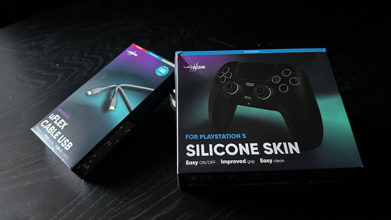 Silicone Skin und Kabel