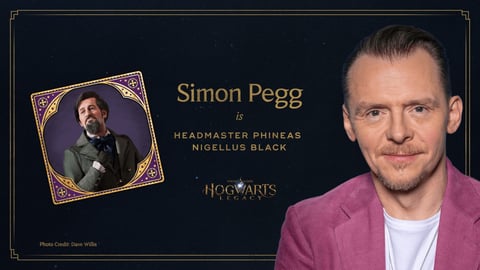 Simon Peg Hogwarts Legacy