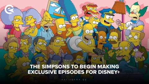 Simpsons on Disneyplus only