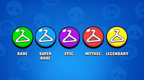 Skin Rarities Brawl Stars