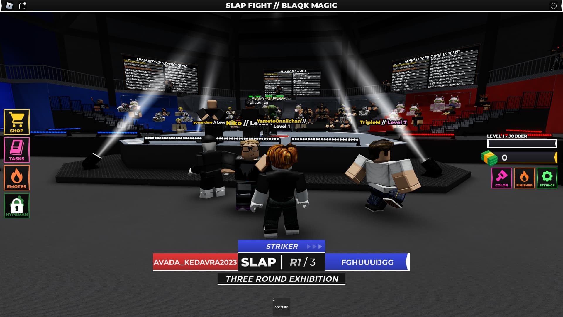 Slap Fight active codes