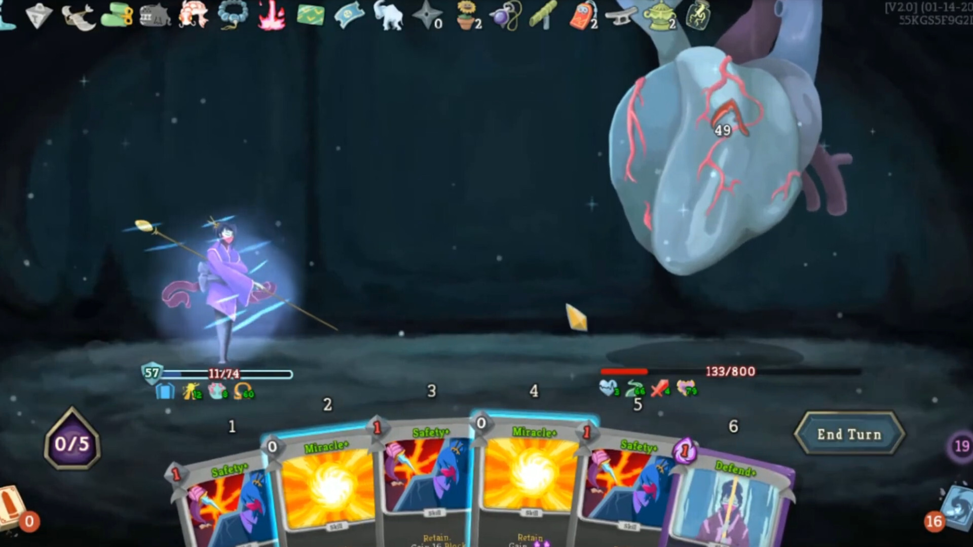 Slay The Spire Corrupt Heart Final Boss
