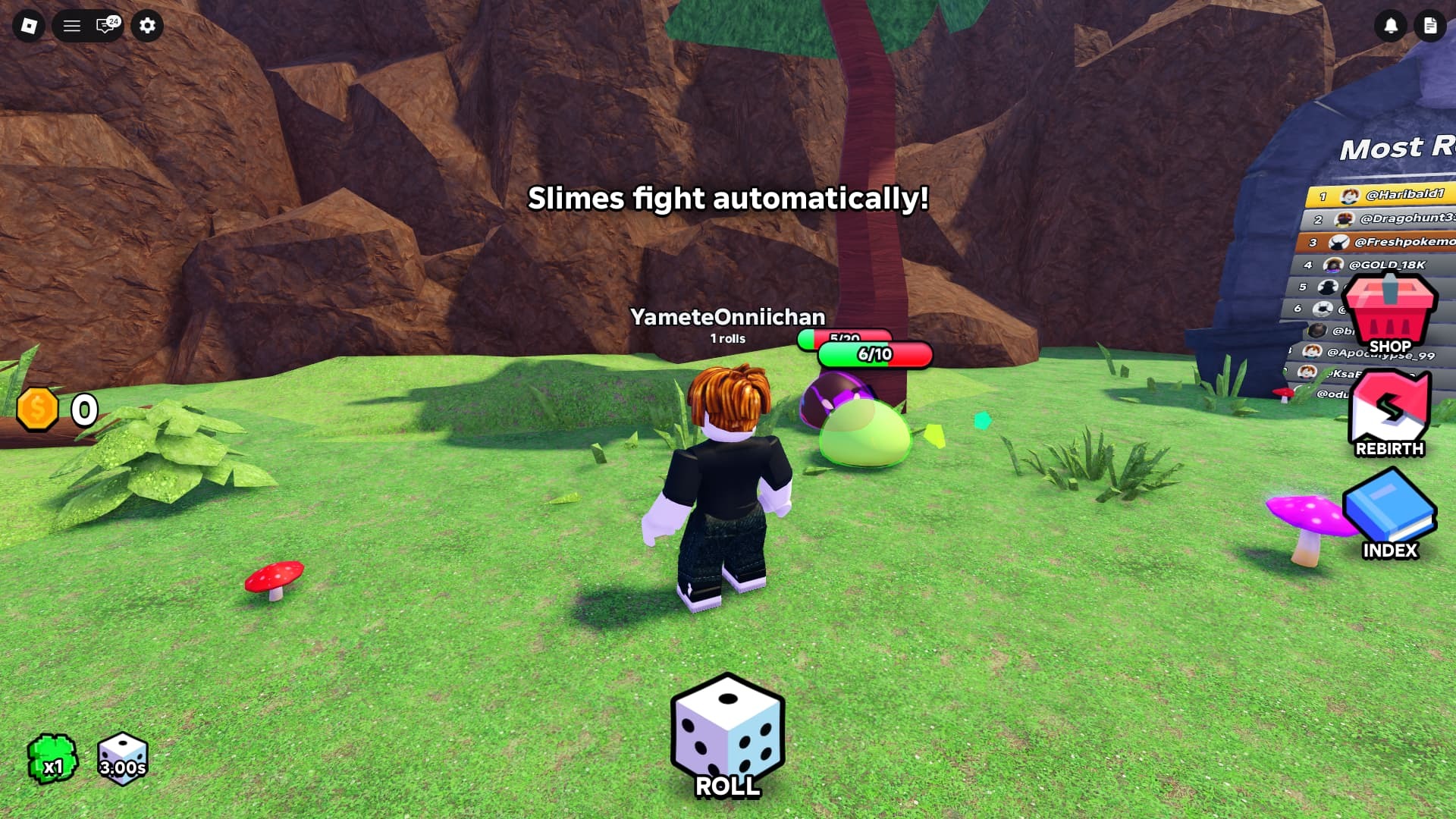 Slime RNG Expired Codes