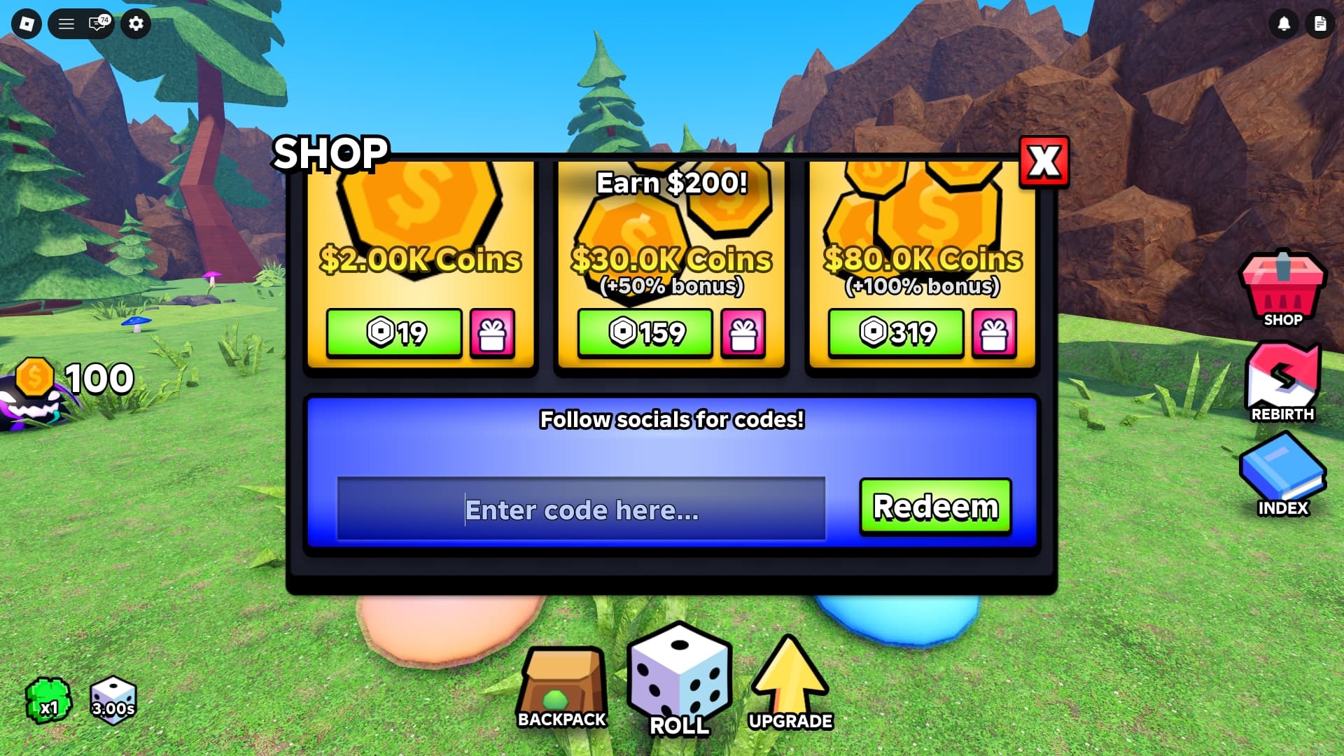 Slime RNG How To Redeem Codes 2