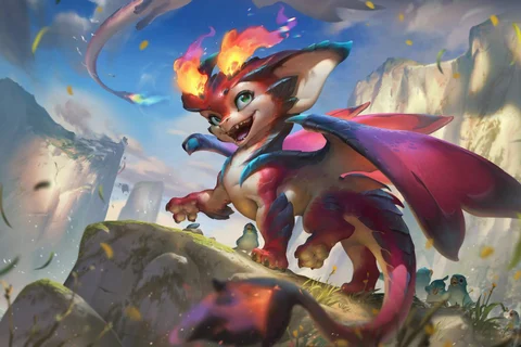 Smolder splash art