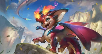 Smolder splash art