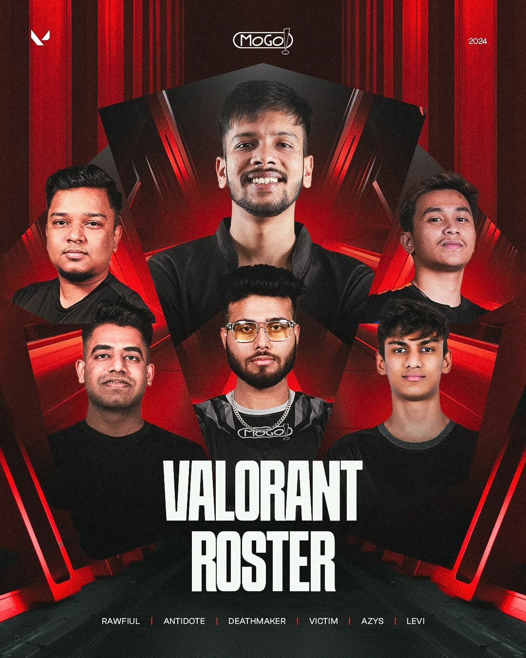 Mogo Esports VALORANT Roster