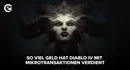 So viel Geld hat Diablo IV mit Mikrotransaktionen verdient