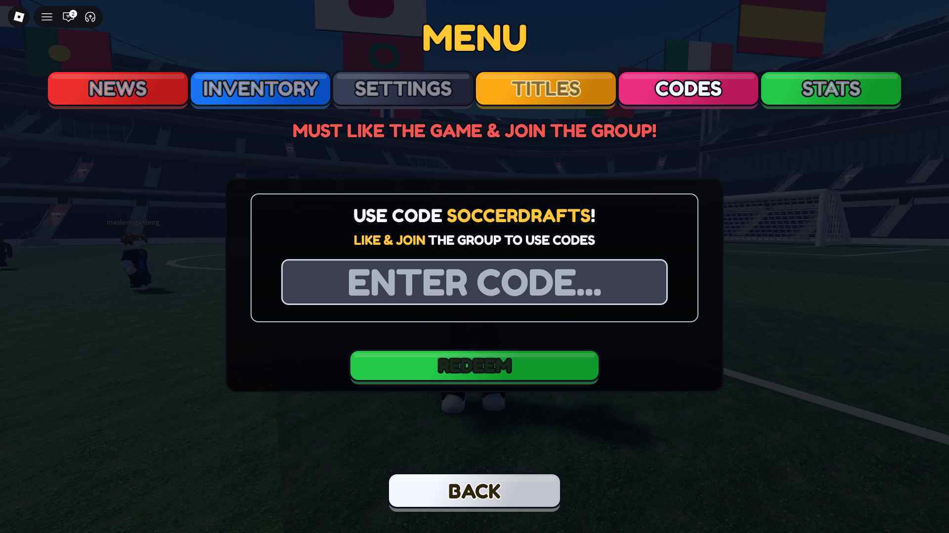 Soccer Drafts How To Redeem Codes 3