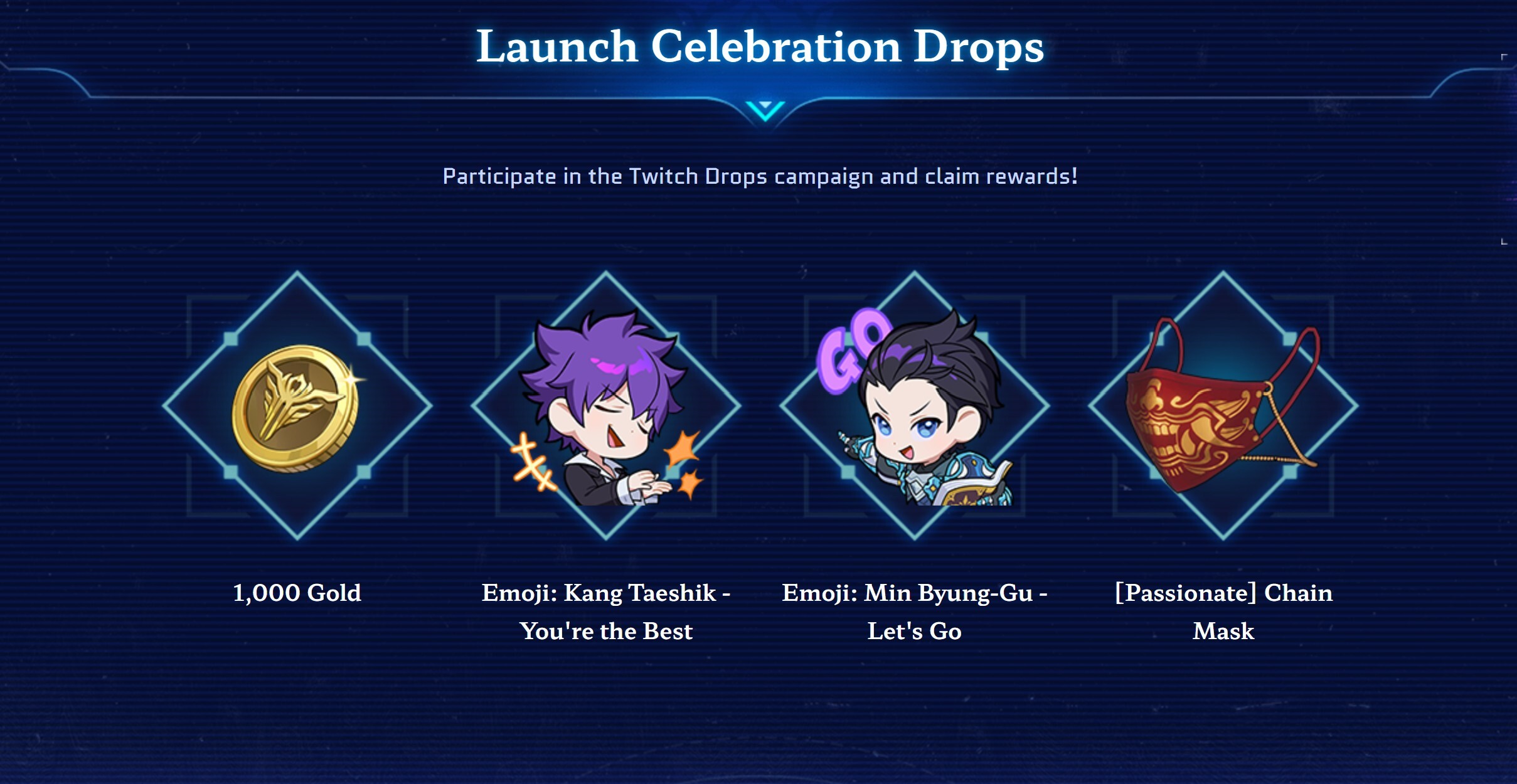 Solo Leveling ARISE OVERDRIVE Twitch Drops Rewards List
