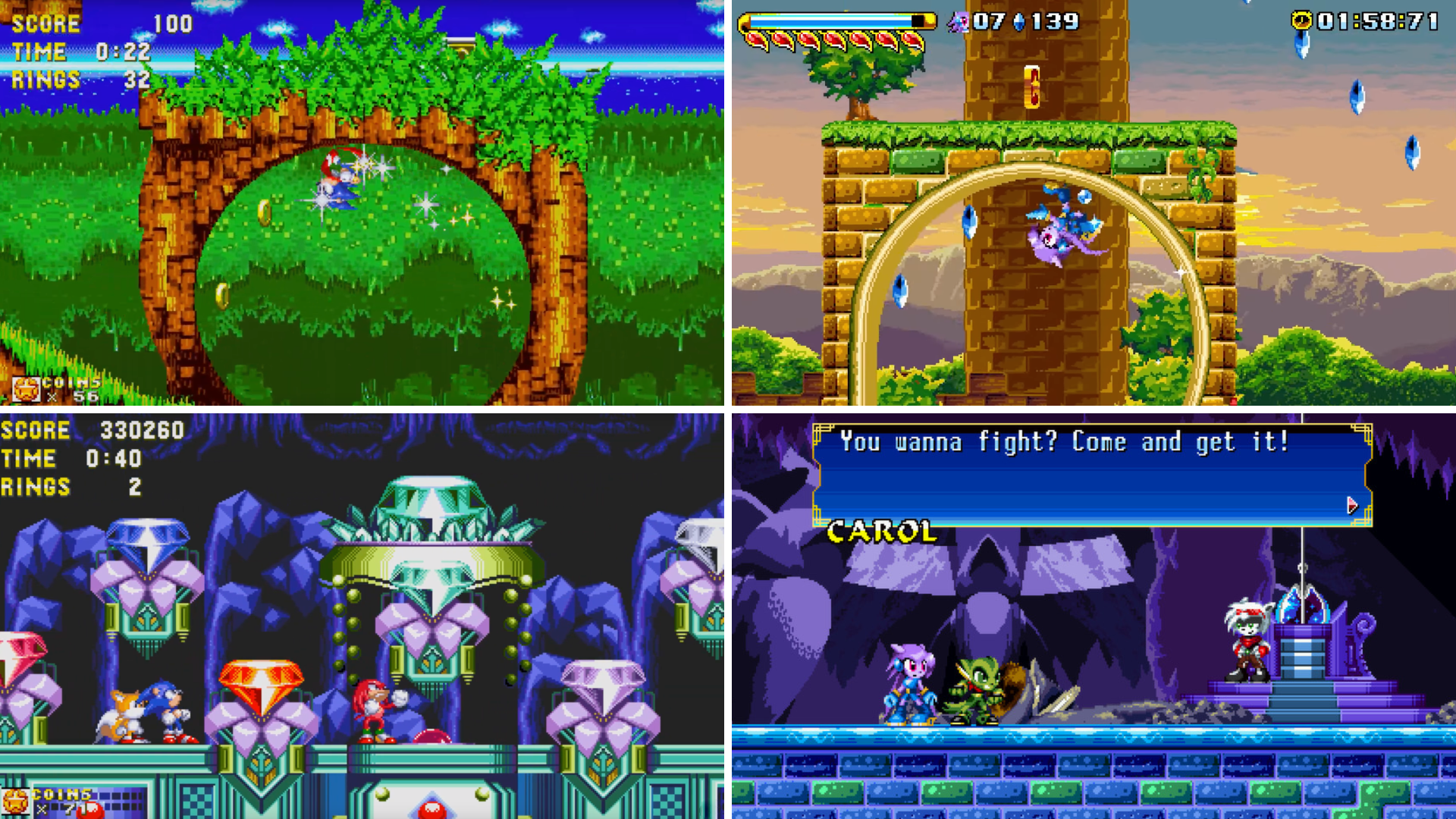 Sonic 3 Freedom Planet screenshots