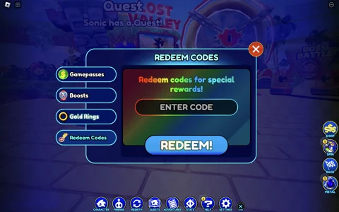 Code Sonic Speed Simulator mới nhất 17/12/2023 - Cách nhập