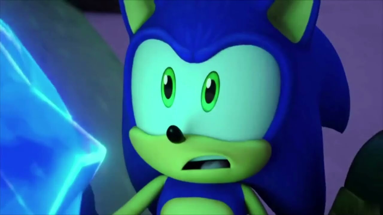 Sonic shocked
