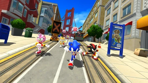 Sonic Mobile Game Scrapped Banner