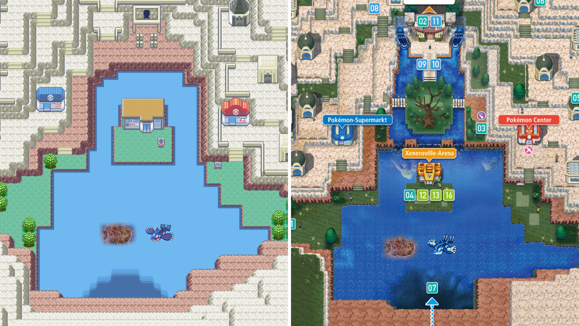 Sootopolis City Stage concept