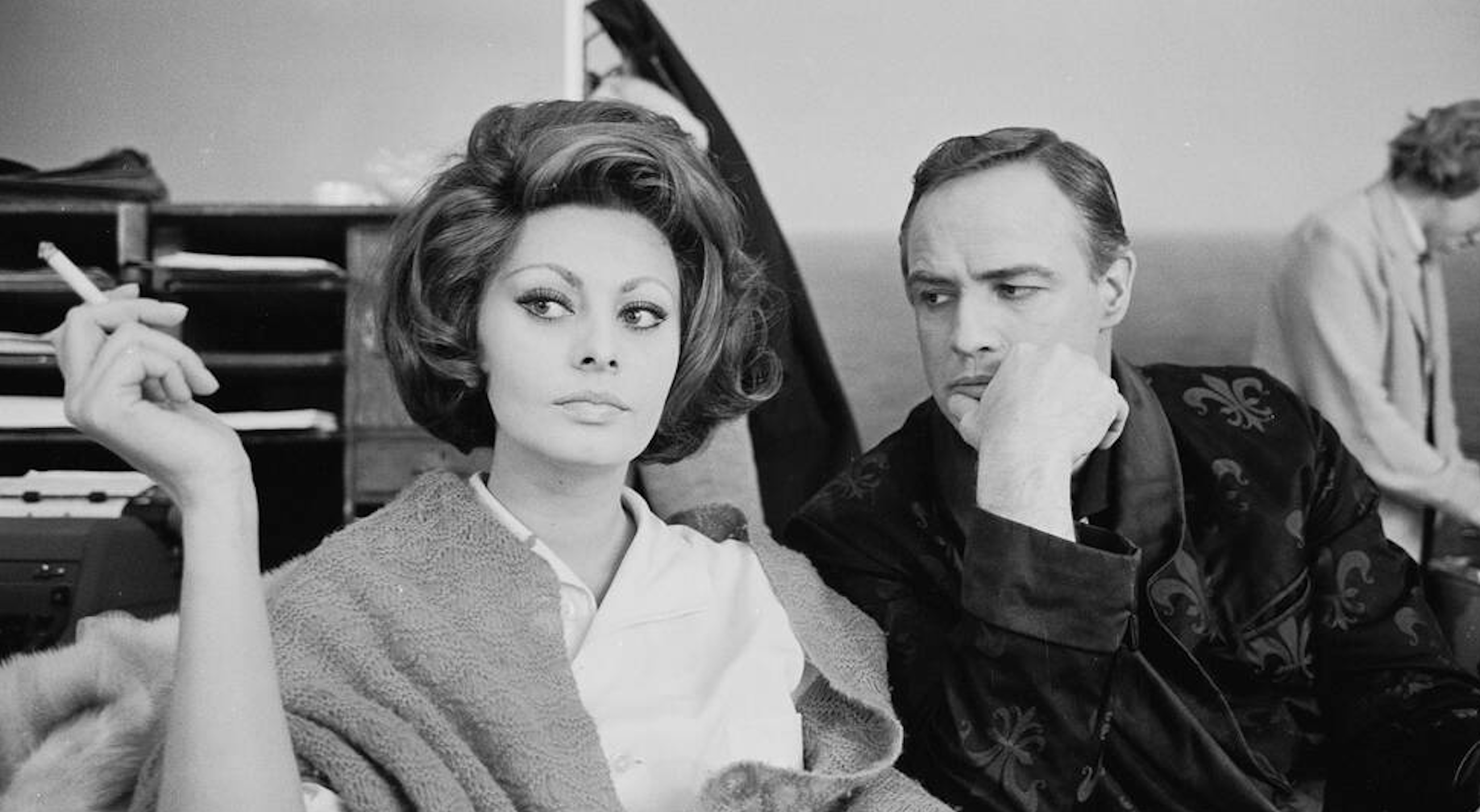 Sophia Loren Marlon Brando