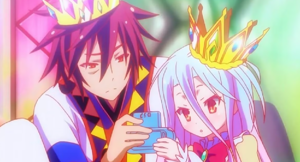 Sora and Shiro from No Game No Life