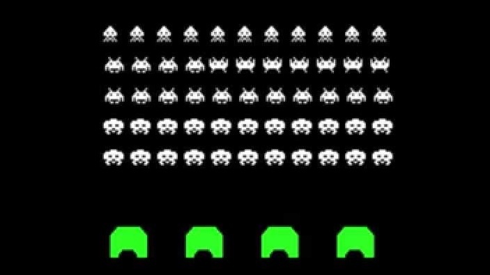 Space Invaders 1978 cropped processed by imagy