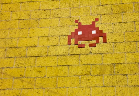 Space Invaders Tiles Pexels