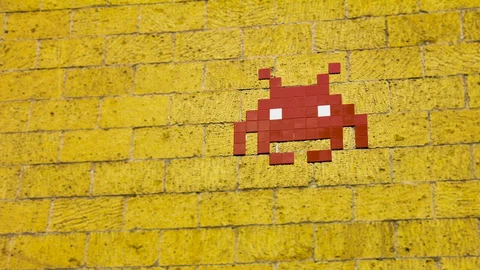 Space Invaders Tiles Pexels
