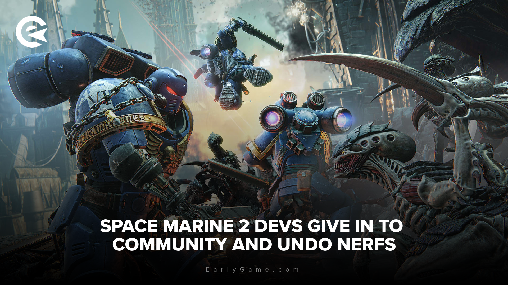 Space Marine 2 devs give in to community demands and undo nerfs