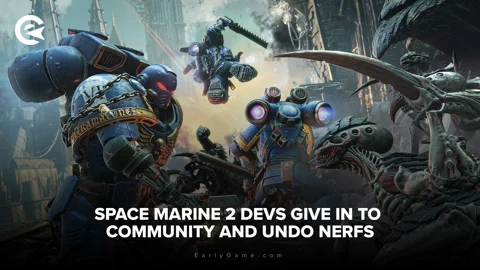 Space Marine 2 devs give in to community and undo nerfs