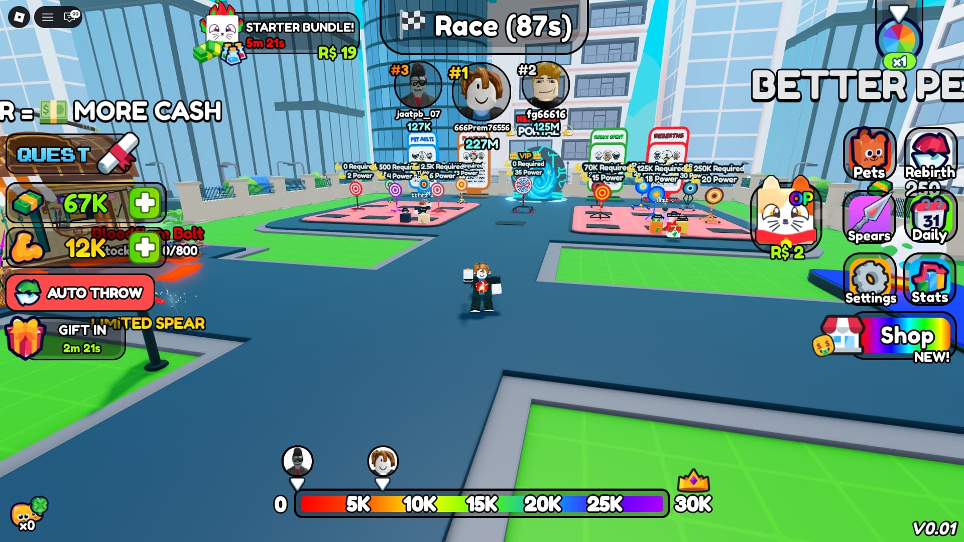 Spear Training expired codes