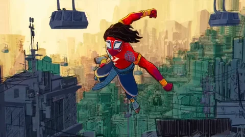 Spiderman india across the spiderverse