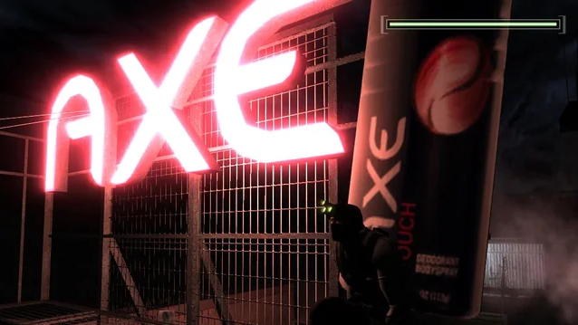 Splinter Cell Chaos Theory 2005 AXE Body Spray