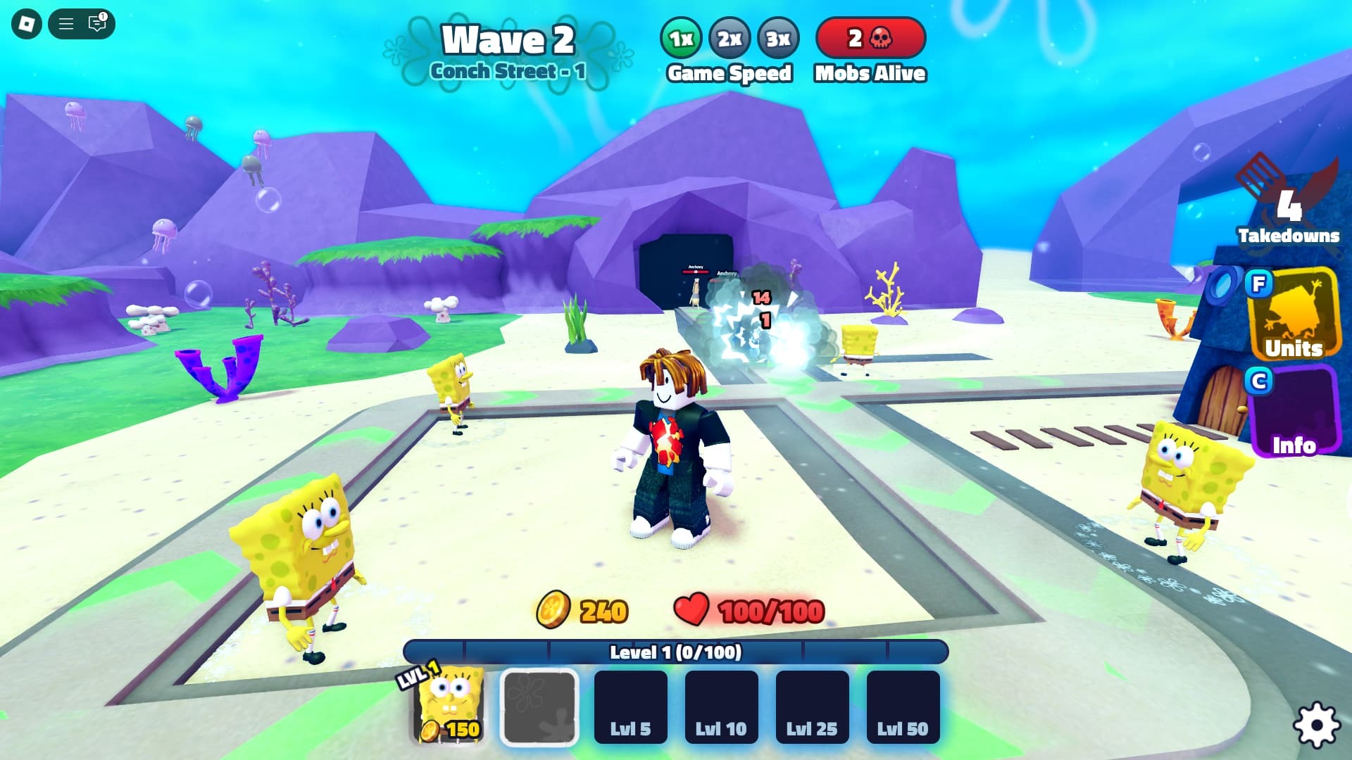Sponge Bob Tower Defense expired codes