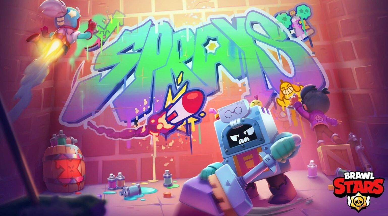 How to Get Sprays in Brawl Stars