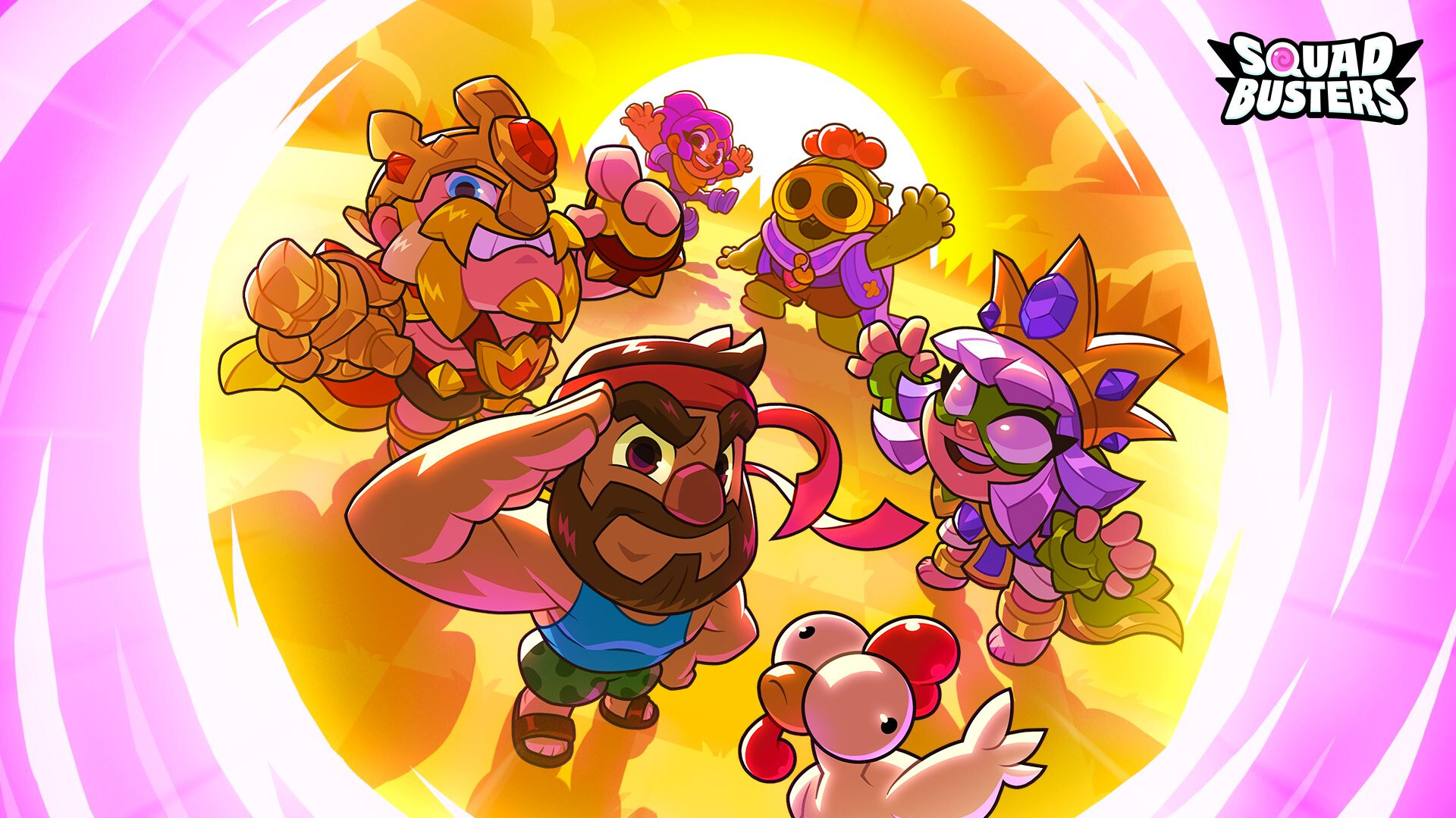 Squad Busters Ending Development