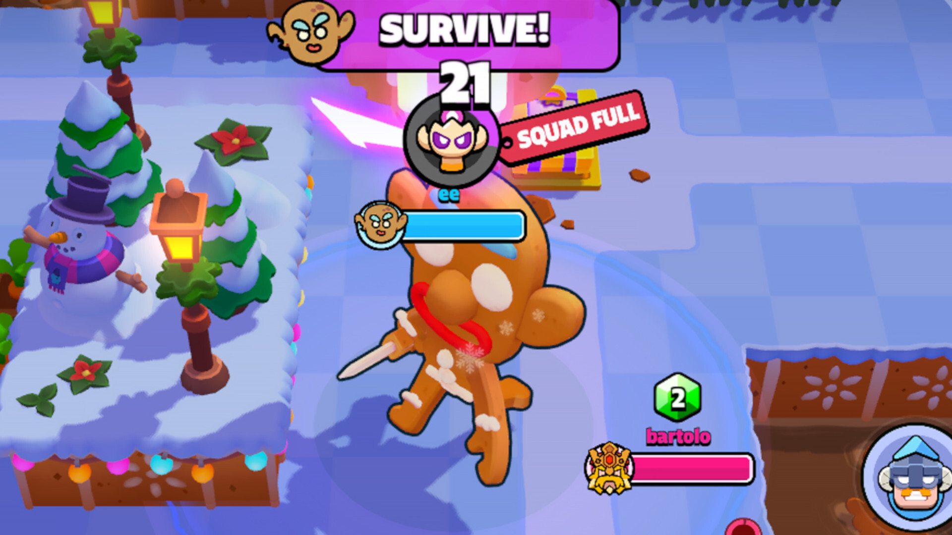 Squad Busters Jolly Holiday Event