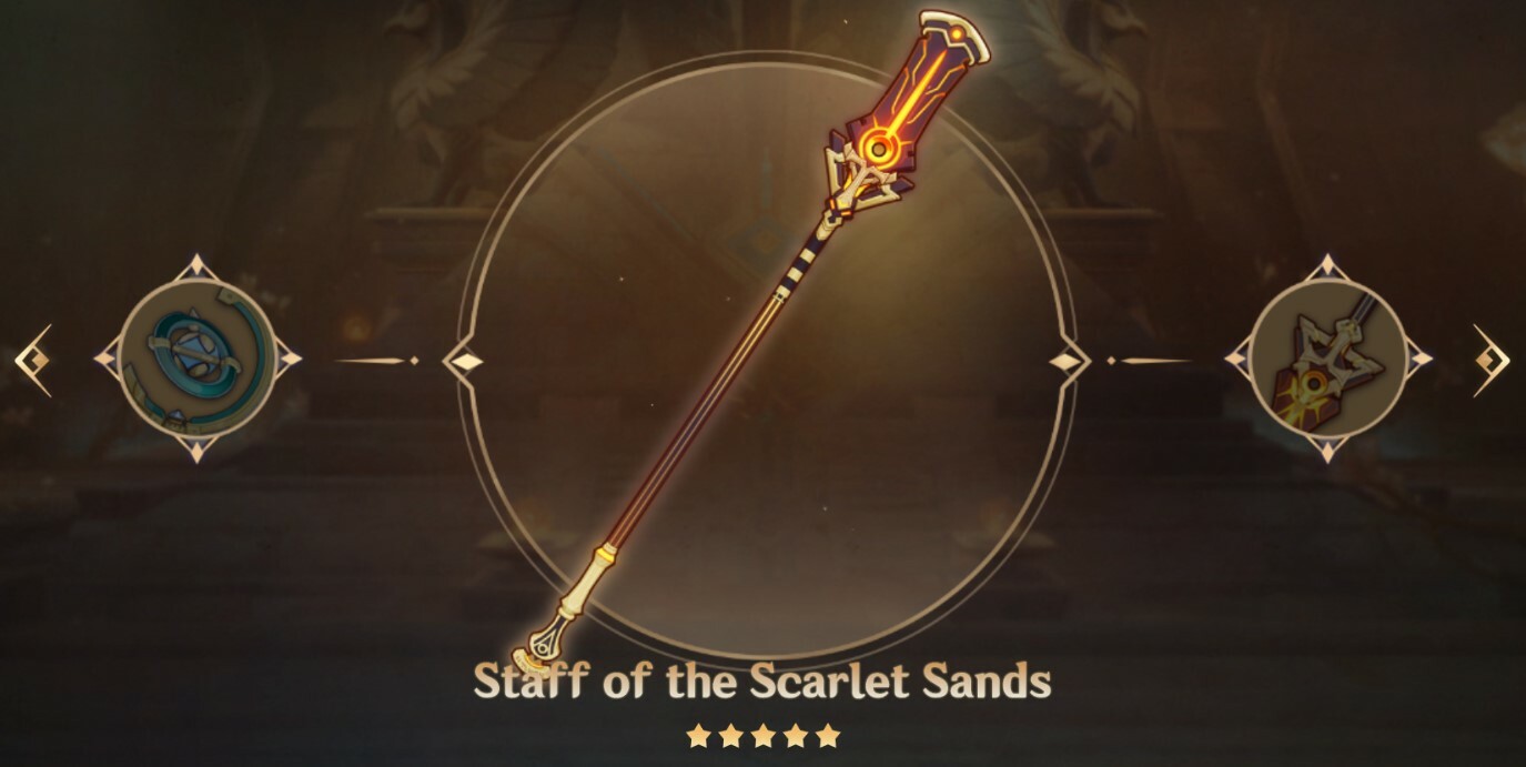 Staff Scarlet Sands GI