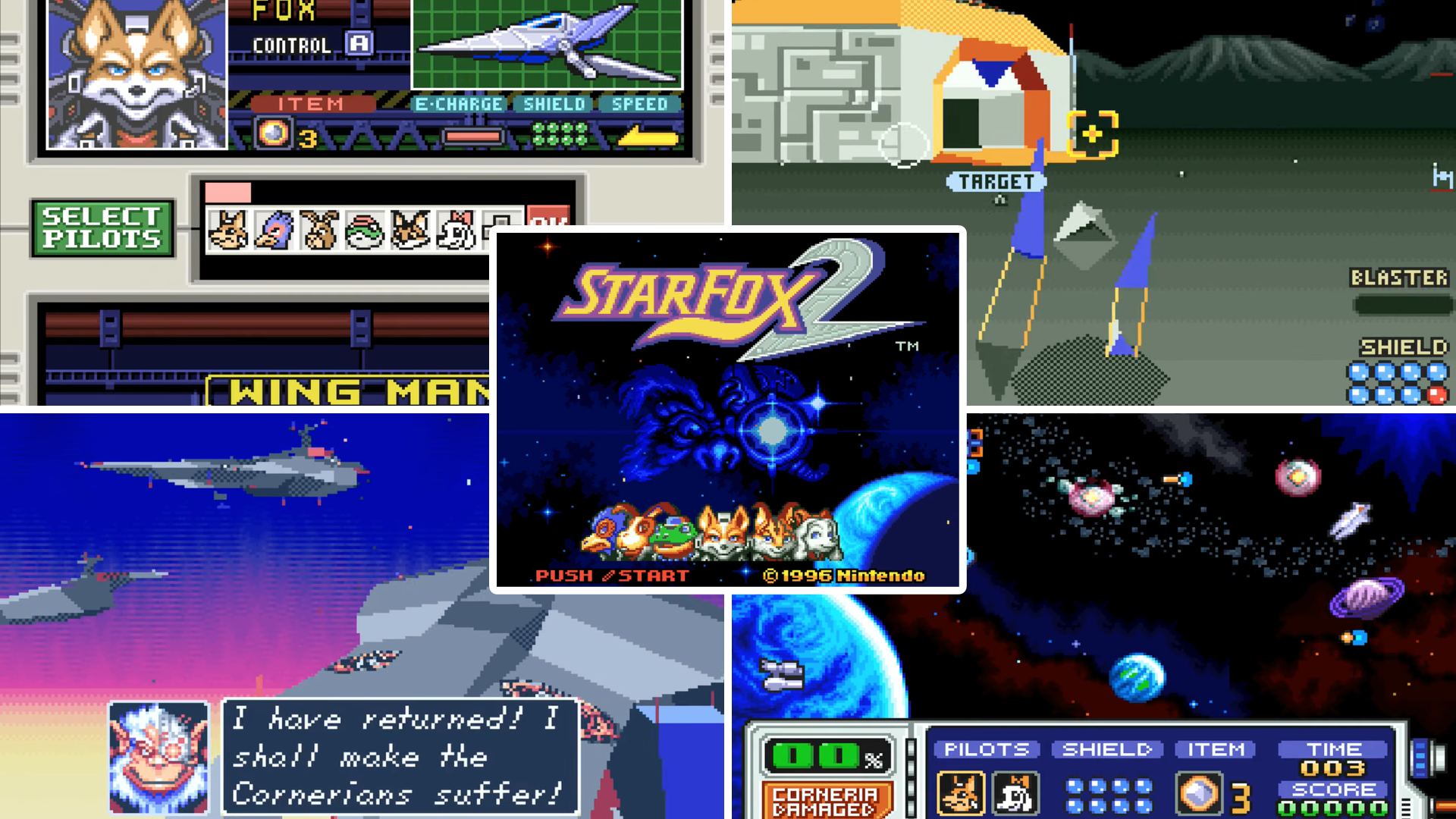 Star Fox 2 Screenshots