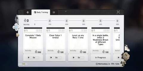 Star Rail Daily missions