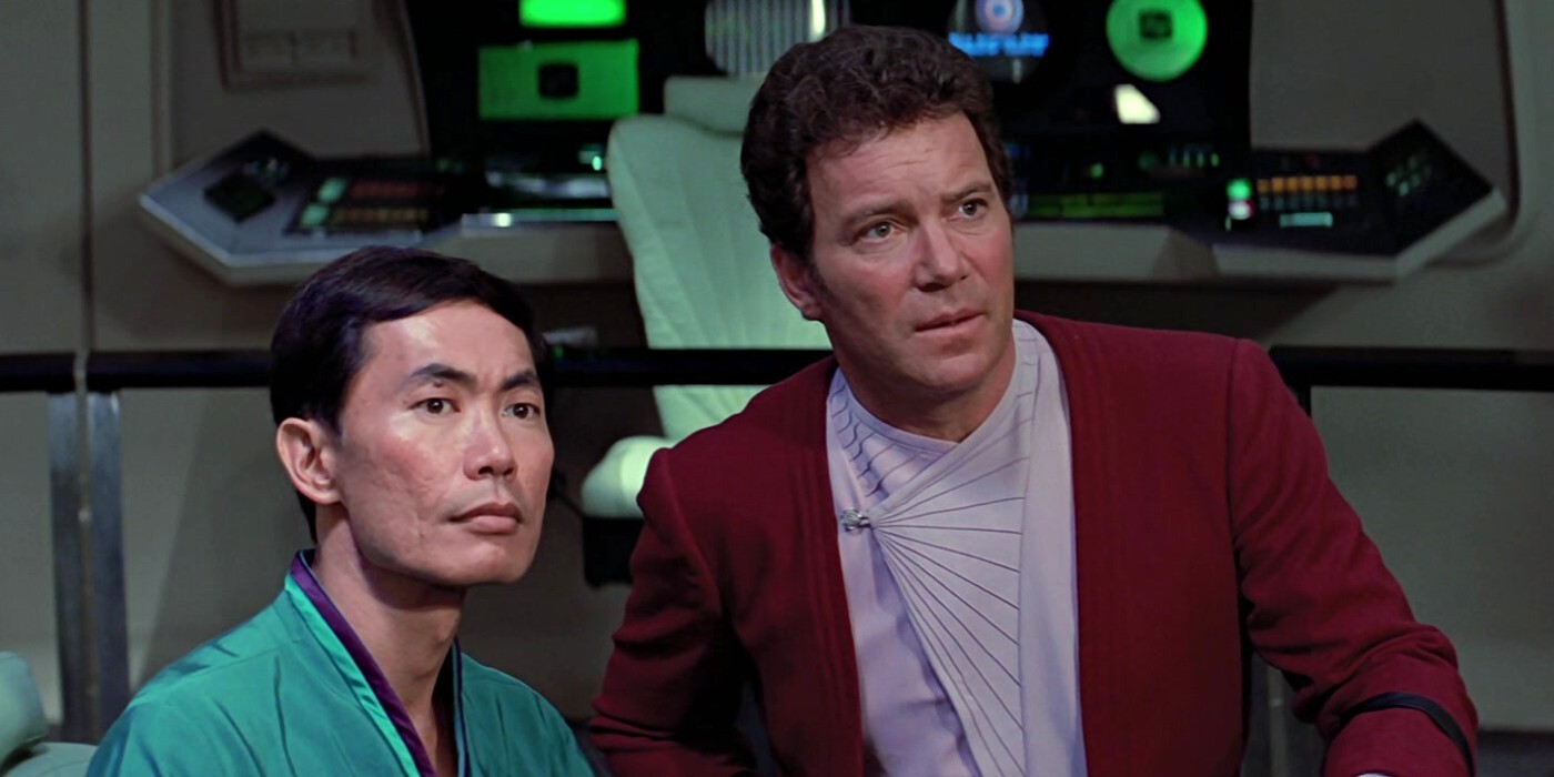Star Trek 1966 William Shatner and George Takei