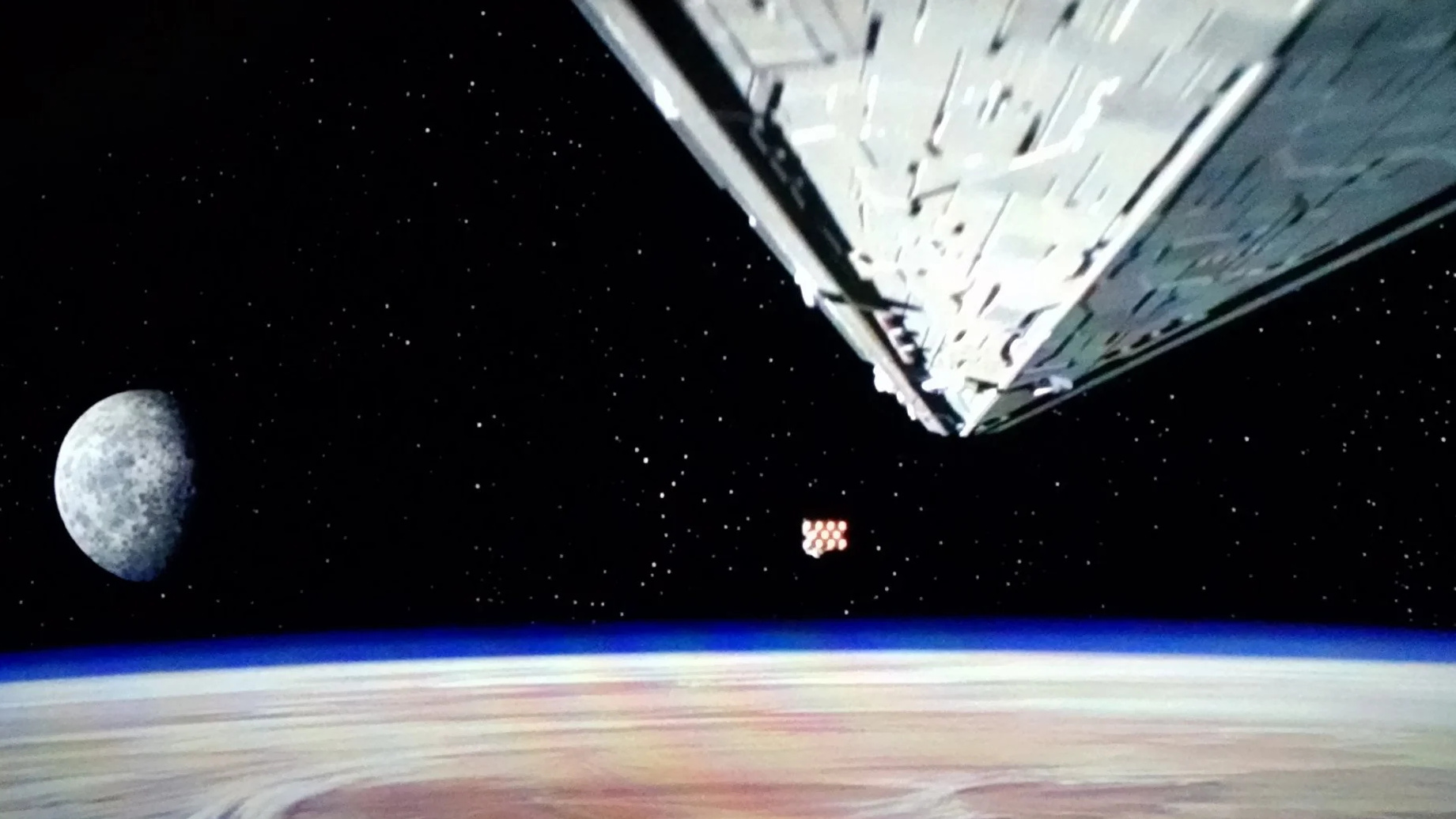 Star Wars Episode IV A New Hope 1977 opening scene