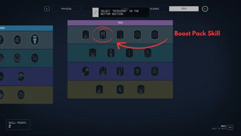 Starfield Boost Pack Skill Tree