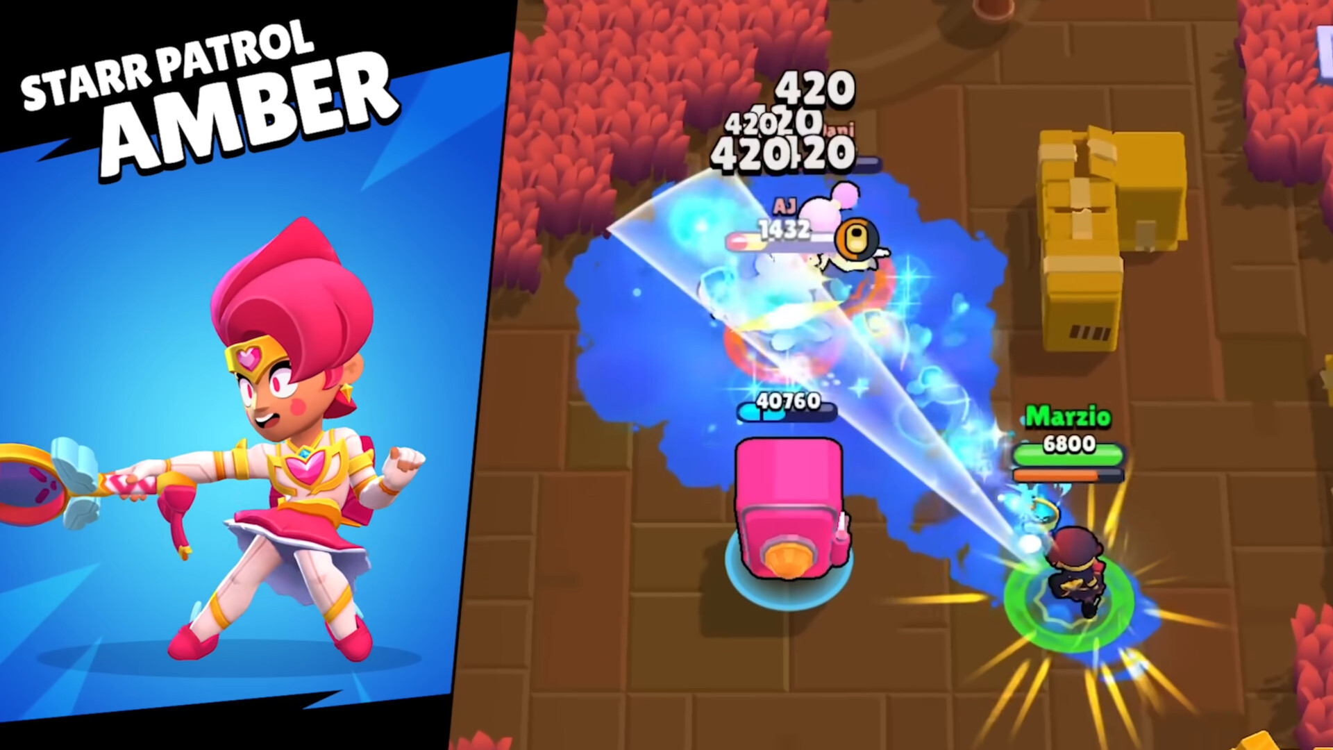 Starr Patrol Amber Brawl Stars