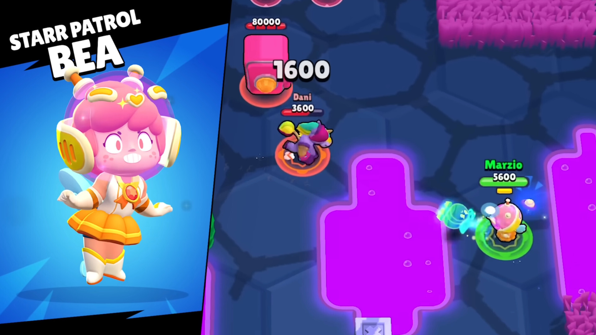 Starr Patrol Bea Brawl Stars