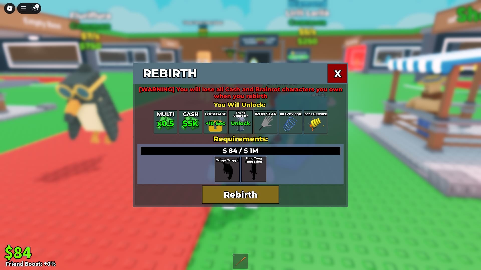 Steal a Brainrot rewards