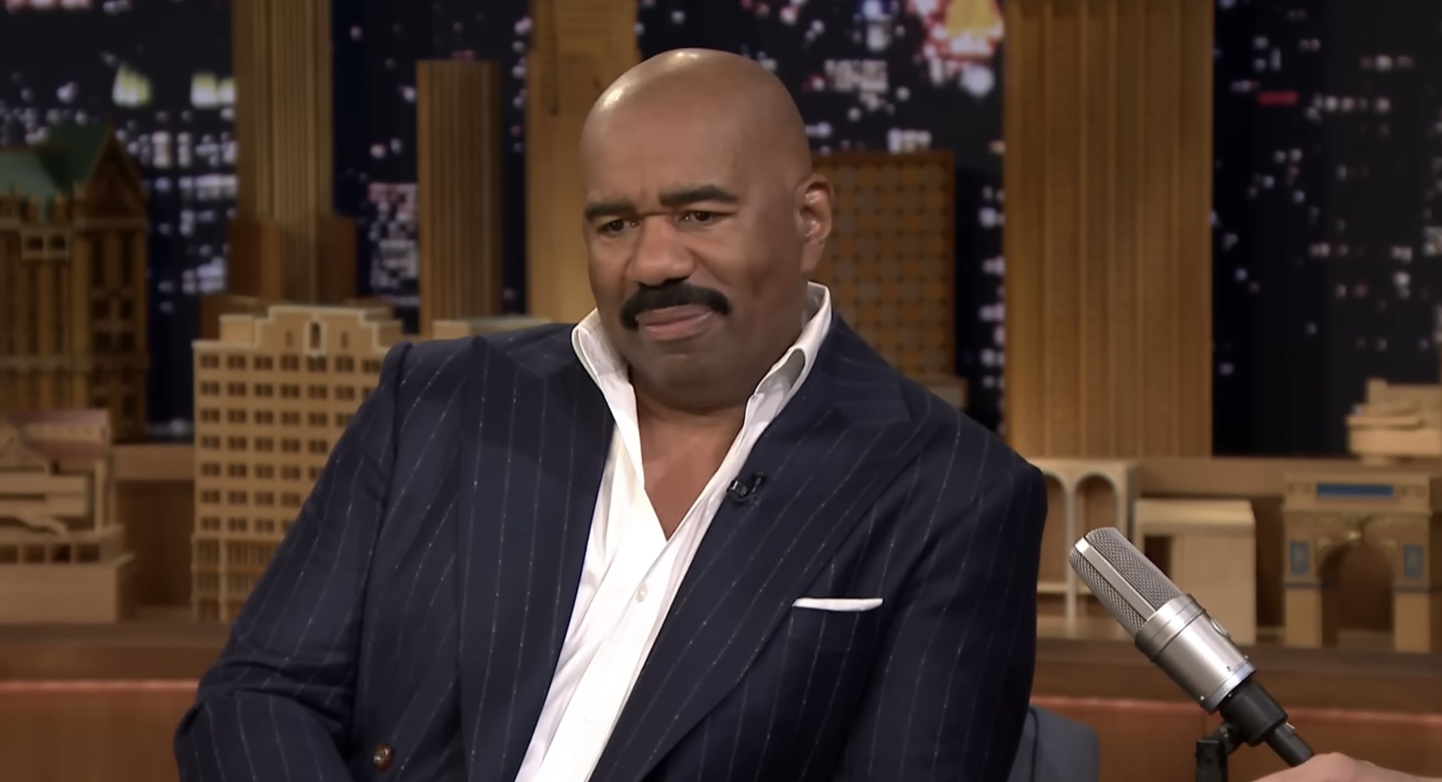 Steve Harvey and Marjorie Bridges